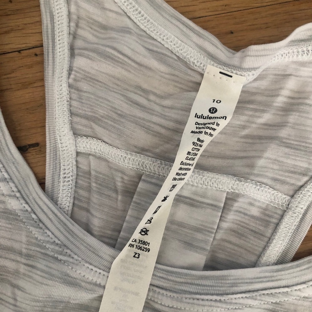 Lululemon size 10 Racerback Shirt